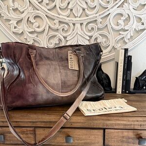 Bed Stu Rockaway Starry Night Limited Edition Ombré Leather Tote